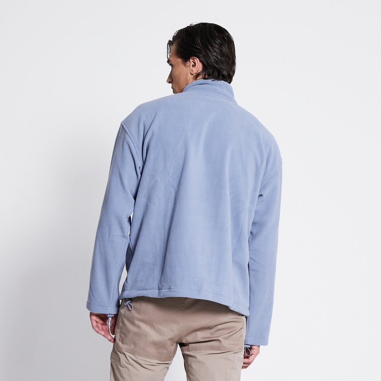Fleece sweater "Fleece" Dusty Blue